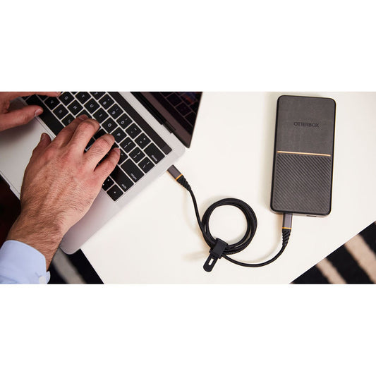 OtterBox 20,000mAh Black Dual Port USB-A 12W+USB-C PD 18W Portable Power Bank
