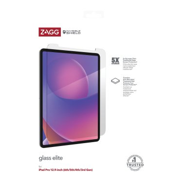 Protection d'écran ZAGG InvisibleShield Glass Elite AM pour iPad Pro 12.9 (2018-2022)
