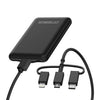 Otterbox 5,000 mAh 3-in-1 Portable Power Bank Mobile Charging Kit - Black