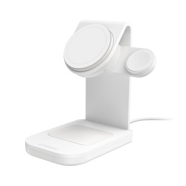 Otterbox 3-in-1 Charging Station Made for MagSafe w/ Apple Watch Charger + Airpods - White