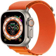 家電 Apple Watch ultra Apple Watch Ultra - Titanium Case and Ocean Orange Bracelet