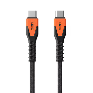 Câble de charge et de synchronisation PureGear noir (23 cm) Lightning vers USB-C 