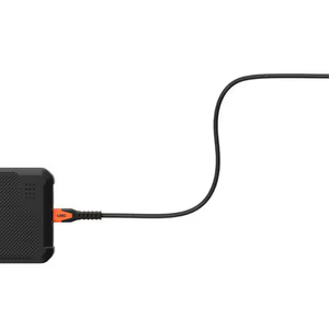 Rugged Kevlar Core USB-C to USB-C Charge/Sync Cable 5ft Black/Orange