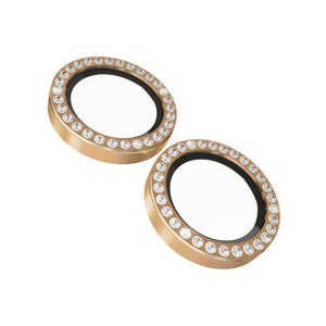 Aluminum Ring Lens Protector Set In Stone Gold for iPhone 16/16 Plus