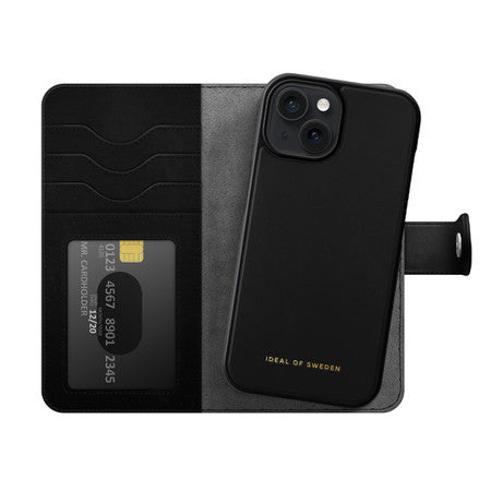 Magnet Wallet+ Black for iPhone 15/15 Plus/15 Pro/15 Pro Max