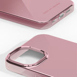 Clear Case Mirror Pink for iPhone 15/15 Pro/15 Pro Max