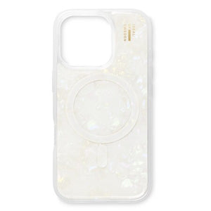 Pearlized Case MagSafe White for iPhone 16 Pro Max