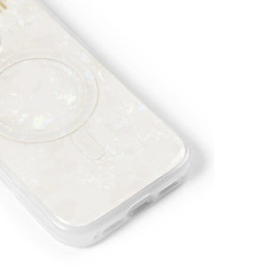 Pearlized Case MagSafe White for iPhone 16 Pro Max