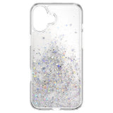 Starfield 3D Glitter Case Transparent for iPhone 16 Plus