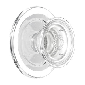 PopGrip For MagSafe Round with Adapter Ring Clear