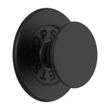 PopGrip For MagSafe Round with Adapter Ring Black