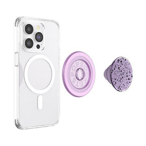 PopGrip for MagSafe Round with Adapter Ring Sugar Plum Speckle