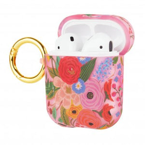 AirPods Gen1/2 Rifle Paper Clear Blush Garden Party Case w/ Circular Ring