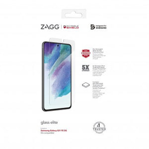 Samsung Galaxy S21 FE 5G ZAGG InvisibleShield Glass Elite+ Glass Screen Protector