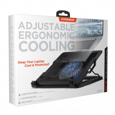 HyperGear UpRite Air Portable Laptop Cooling Stand - Black