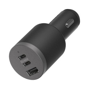 Otterbox 72W Dual Port 30W USB-C PD + Single Port 12W USB-A Premium Pro CLA Car Charger - Black