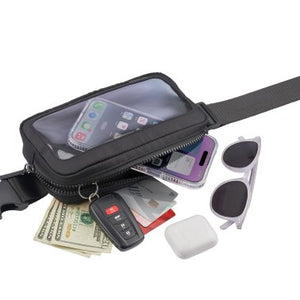 Universal Case-Mate Phone Belt Bag - Black