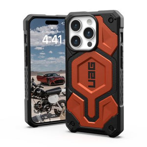 iPhone 15 Pro UAG Monarch Pro MagSafe Case - Rust