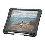 iPad 10.2 2019-2021 7th-9th Gen UAG Plasma w/Kickstand + HS Case - Ice/Black