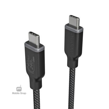 Mophie 80cm USB4 USB-C to USB-C Charge and Sync Cable - Black