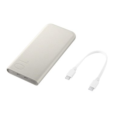 Samsung OEM 10,000mAh PD USB-C Portable Power Bank - Beige
