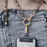 Universal Phone Strap Grey/Blue Pattern