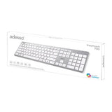 Adesso Multi-OS Scissor switch Desktop keyboard - White