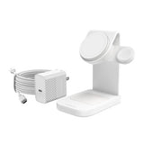 Otterbox 3-in-1 Charging Station Made for MagSafe w/ Apple Watch Charger + Airpods - White