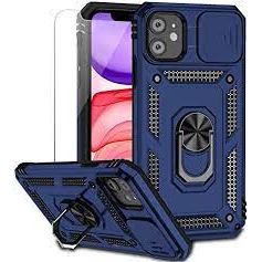 Blue Military Case for iPhone 11/12