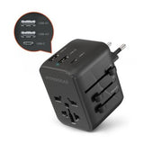 Adaptateur de voyage universel HyperGear 15 W WorldCharge avec USB-C