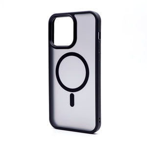 iPhone 14 Pro Aura Black Case w/Magsafe -PREMIUM ALLOY BUTTONS BULK