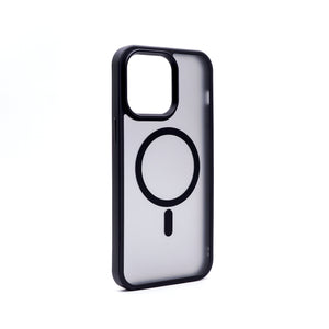 iPhone 14 Pro Aura Black Case w/Magsafe -PREMIUM ALLOY BUTTONS BULK