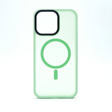 iPhone 14 Plus Aura Mint Green Case w/Magsafe - PREMIUM ALLOY BUTTONS BULK